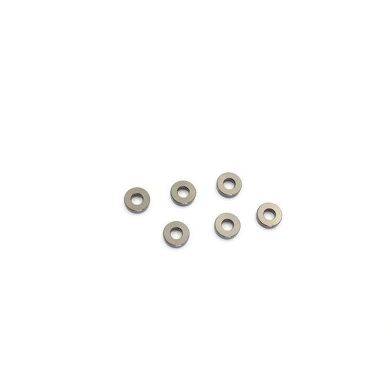 ALUMINIUM COLLAR 3X7X2MM (6) - GUN METAL