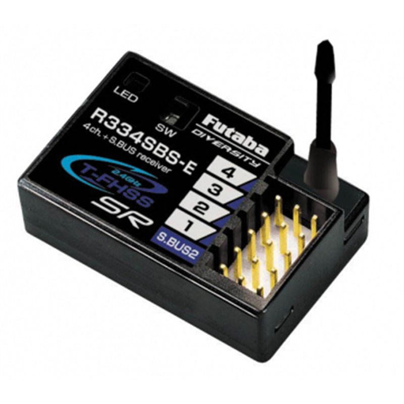 Mottagare R334SBS-E 4K S.BUS2 T-FHSS-SR Diversity