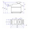S-HC501 Heli Servo 13.8kg 0.09s HV/S.BUS2