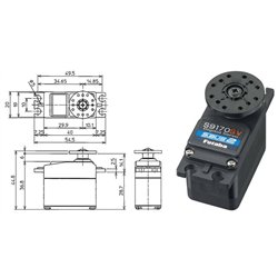 S9170SV Lågt Servo 6.8kg 0.12s HV