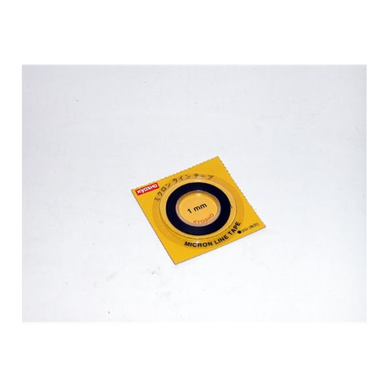 Black Micron Tape 1mm x 5m Kyosho