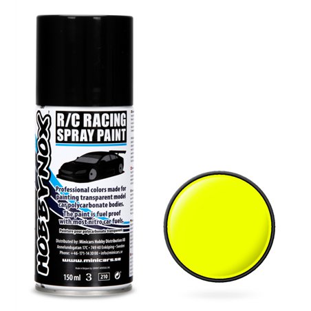 Neon Yellow R/C Racing Spray Paint 150 ml