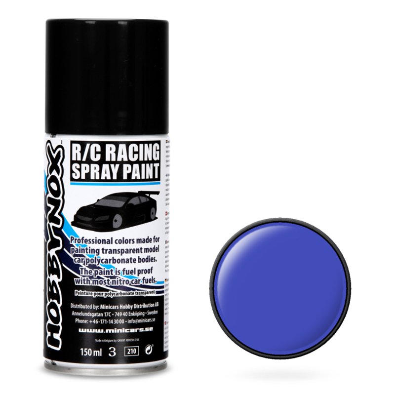 Transparent Dark Blue R/C Racing Spray Paint 150ml