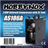 Airbrush Compressor 1/6HP with 3L Tank (0-4BAR)