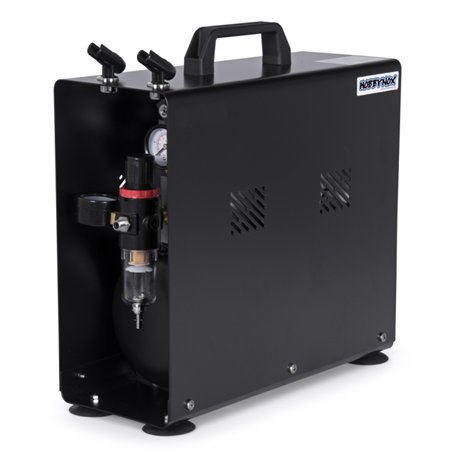 Airbrush Kompressor 1/4HP med 3.5L Tank (0-6BAR)
