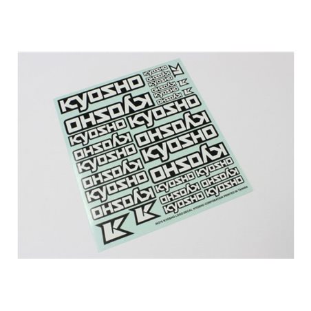 Decal Sheet Kyosho Logo (235x210mm)