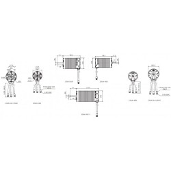 Motor EzRun 4985SL 1650kV Black-V1 1/6