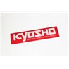 Kyosho Square Logo Sticker (L) W360xH90