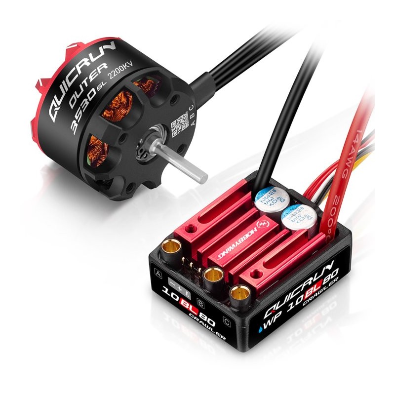 QuicRun Combo WP 10BL80 G2 Crawler - 3530SL 2200KV