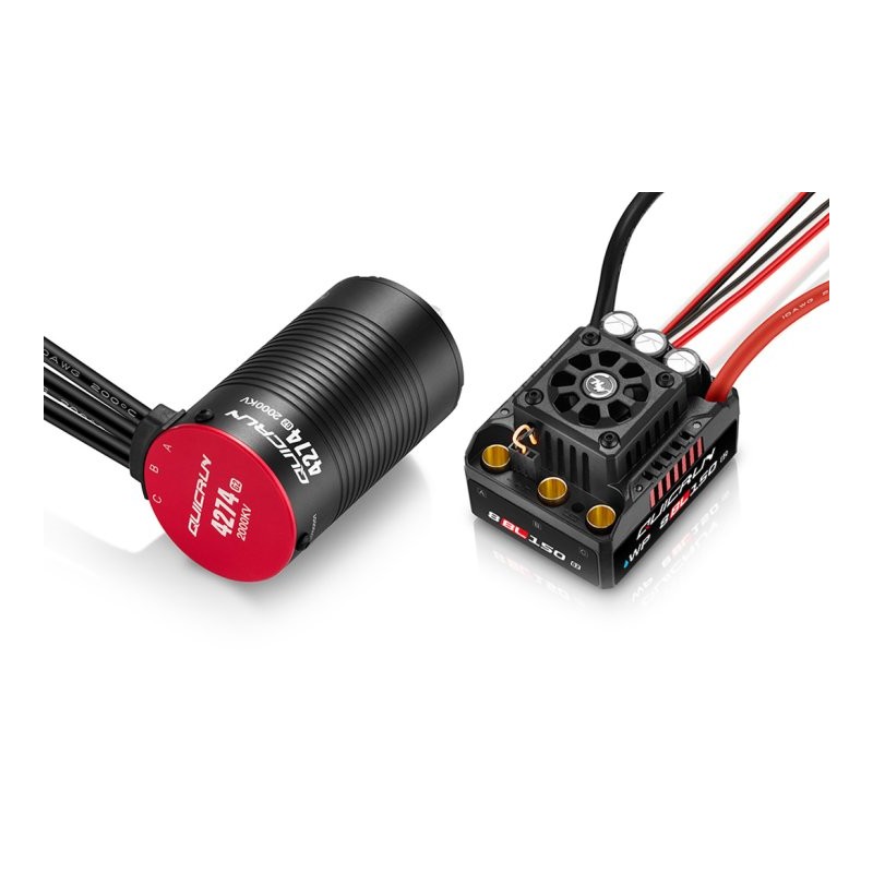 QuicRun Combo WP 8BL150 G2 - 4274SL 2000kV G2 Sensorlös