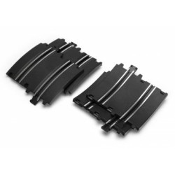 Track Lane Set Straight Hill 2-Convex/2-Concave Joysway