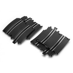 Track Lane Set Straight Hill 2-Convex/2-Concave Joysway