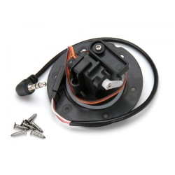 Bait hopper door lock set Fishing boat