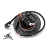 Bait hopper door lock set Fishing boat
