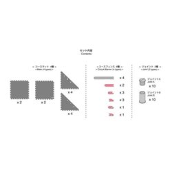 Kyosho Mini-Z Grand Prix Circuit50 Corner Set 45 Degre (12pcs)