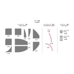 Kyosho Mini-Z Grand Prix Circuit50 Oval Extension (32pcs)