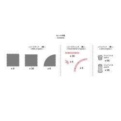 Kyosho Mini-Z Grand Prix Circuit50 Urethane (48pcs - 50x50)