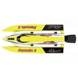 Mad Shark F1 V3 2.4G RTR Brushed Yellow