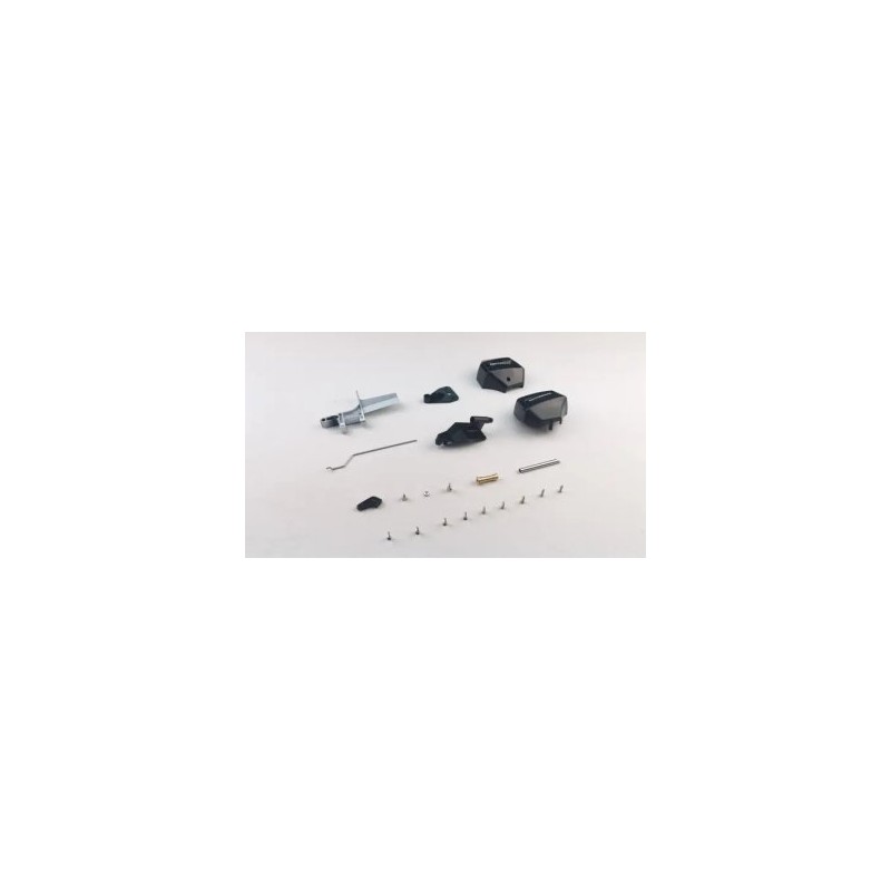Scale Outbord Engine and Rudder Set Mad Shark V3