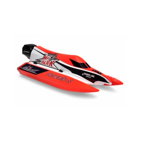 Mad Shark F1 V2 Båt 2.4G RTR Borstlös Röd