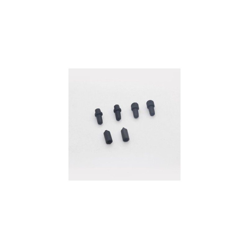 Rubber Grommet (2) and Rubber Bung (4)