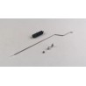 Pushrod With Boot and Clevis Set