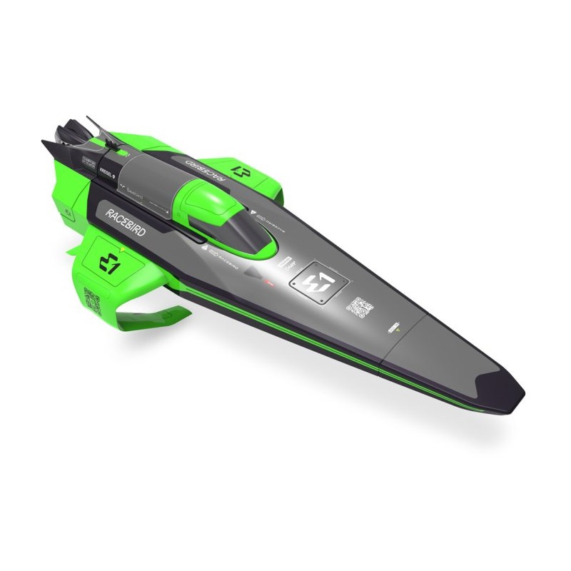 Racebird Lite E1 Hydrofoil 1/14 skala Elbåt RTR Grön