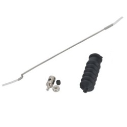 Rudder Pushrod with rubber bellow RaceBird E1