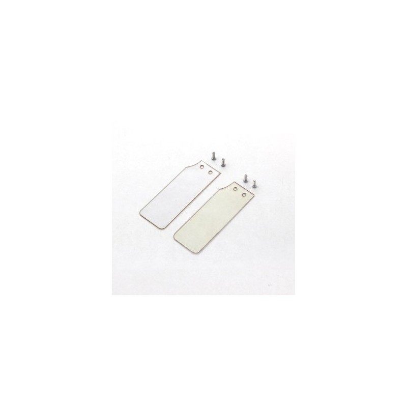 Rescue Rudder PVC Plate with Screws(PK2)