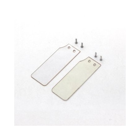 Rescue Rudder PVC Plate with Screws(PK2)