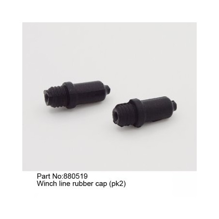 Winch Line Rubber Cap 2pcs, V5, V6