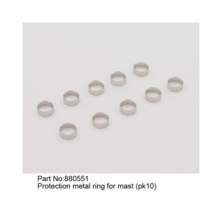 Protection metal Ring mast 5pcs Dragon Force 2014