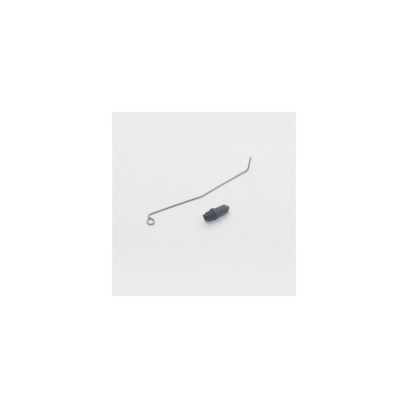 Pushrod with rubber bellow Binary