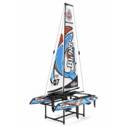 Binary V3 400mm RTR Catamaran Saiboat
