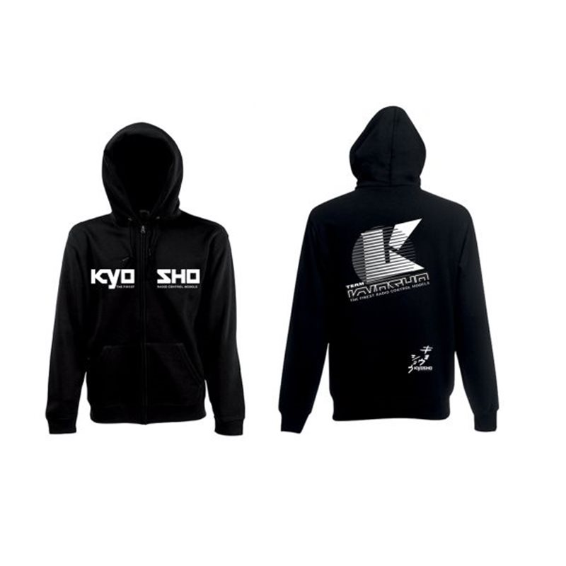 Kyosho Zip Hoodie 2022 Black - 3XL