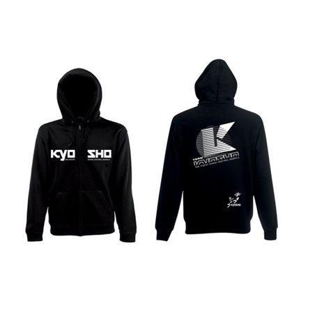 Kyosho Zip Hoodie 2022 Black - 3XL