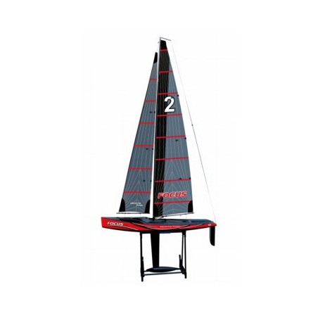 Focus V3 Segelbåt 1M RTR Röd