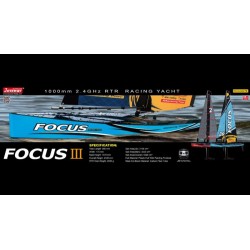 Focus V3 Segelbåt 1M RTR Röd