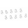 Stål Clew Hook (10)