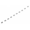 Metal Rings for Mainsheet Bridle (10)