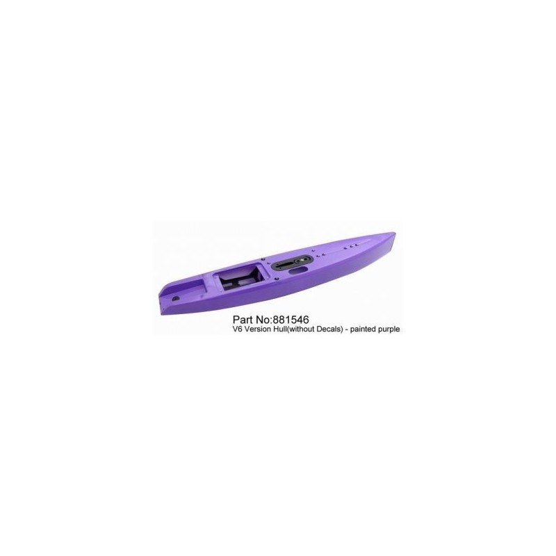 Skrov DragonForce 65 V6 Lila