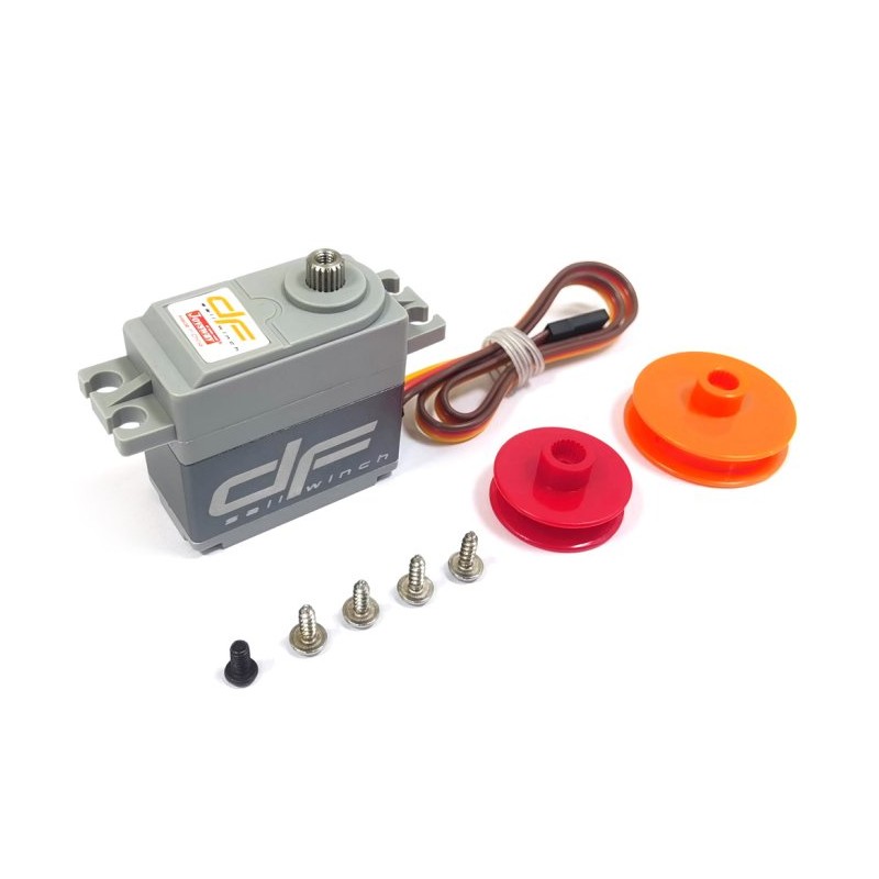 Racing Sail winch servo 16mm+25mm drums DF65/95