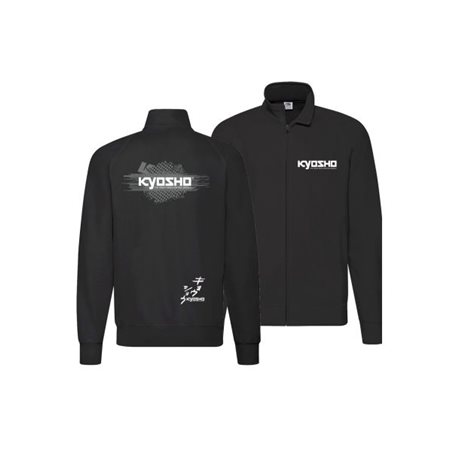 Kyosho Zip Sweatshirt K23 Black - L