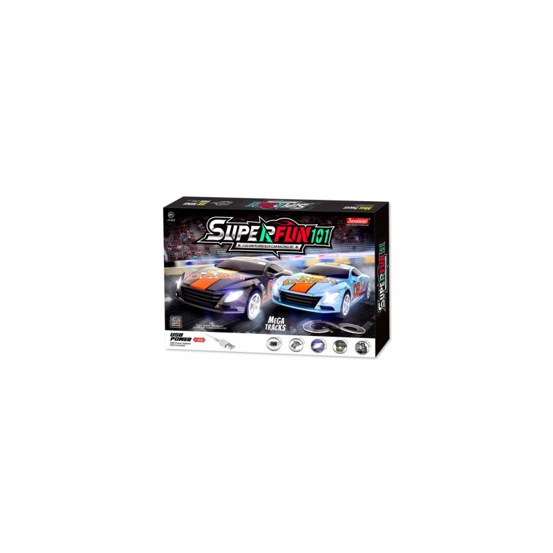 Slotracing Track Superfun-101 1/43 USB-Power 268cm