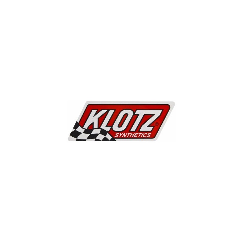 Decal Klotz 54x150 mm red