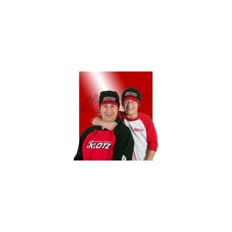 Beanie softhat black/red Klotz