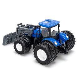 Traktor med dubbla hjul och schaktblad RC RTR 1:24