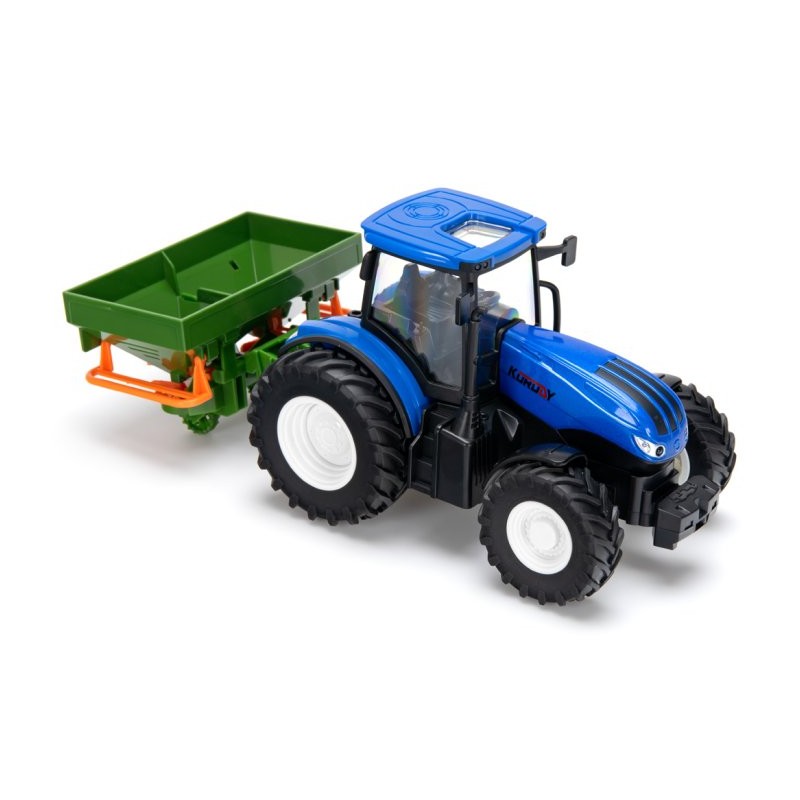 Tractor with fertilizer spreader RC RTR 1:24