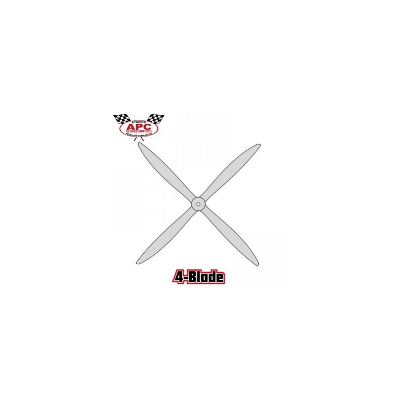 Propeller 15.5x12-4 4-blad