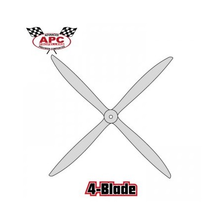 Propeller 15.5x12-4 4-blad